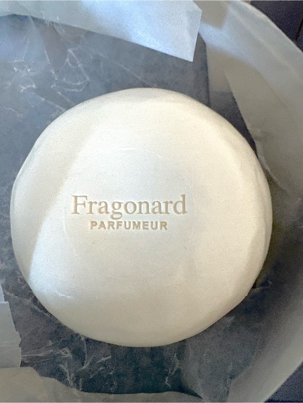 Fragonard French RARE Jasmin Perle  Soap with Decorative Glass Dish New - Picture 6 of 8
